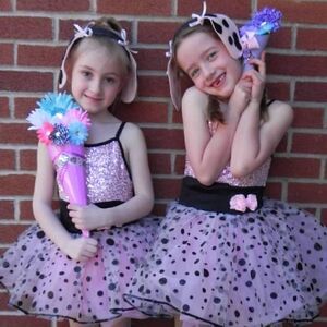 Christmas Dance recital gift!!! Gorgeous  Hair Clip Bouquet hand made